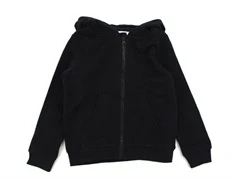 Name It black hoodie sweatcardigan